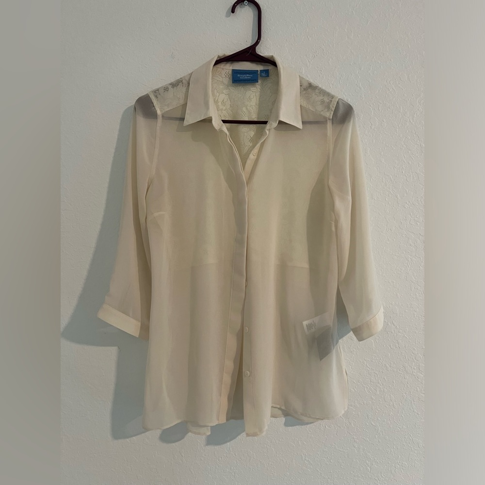 SimplyVera. Vera Wang button down